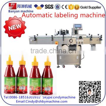 Shanghai manufacturers YB-LT100 double sided label applicator 0086-18516303933