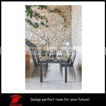 Modern Dining Table Wood Dining Table Designs Grey Dining Table Set photo-3
