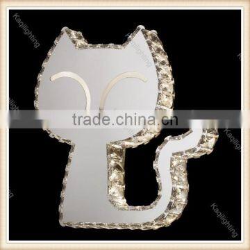 Modern K9 Crystal Wall Lamp Sconce Bedroom Stairs Aisle Chandelier Wall Light Fixture Swan Shape for Home Decor Luminaire photo-6