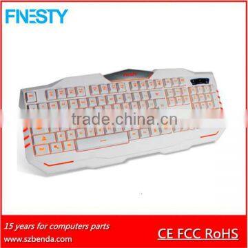 2016 Best selling fashion backlight gaming keyboard