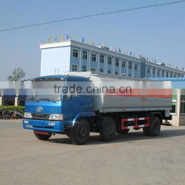 FAW used oil truck,20000~25000 liters Petrol or Diesel transporting truck, petroleum tank truck