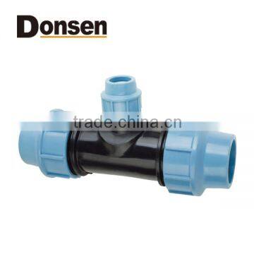 2014 REDUCING TEE PP COMPRESSION FITTINGS