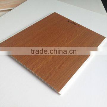 Wooden Designs With Different Colors Decorative Pvc Wall Panel in Haining China photo-4