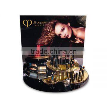 Black Elegant Plexiglass Cosmetic Stand, Acrylic Cosmetic Display photo-4