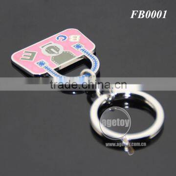 Fashion Bag Charms Handbag Shaped Promotional Enamel Metal Bag Keychain photo-5
