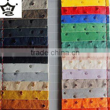 2015 Newest Ostrich Pattern pu Leather for Fashion for Bags A1628 photo-2