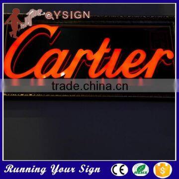 2015Wholesale LED light up waterproof acrylic signs