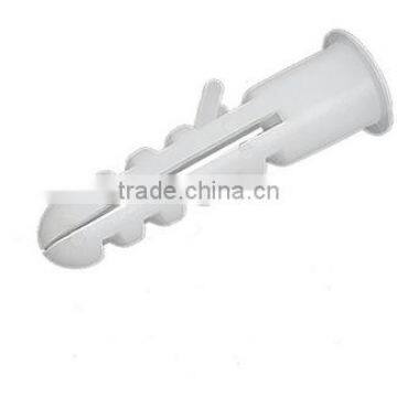 Plastic Anti-rotation Wall Expansion Bolts Plugs White