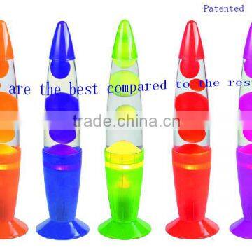 Hot sale multy color 13 inch plastic base novelty lava lamp                        
                                                Quality Choice