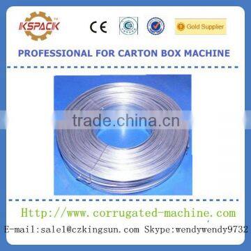 Corrugated carton box stiching machine galvanized stitching wire