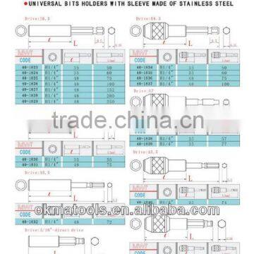 MAGNETIC BIT HOLDER FOR 1/4" INSERT BIT