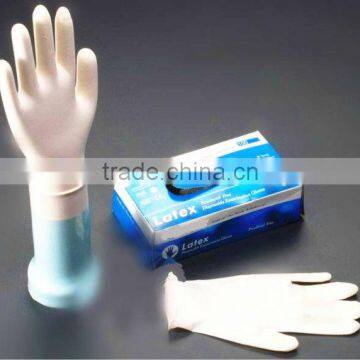 Textured and smooth surface, disposable, non-sterile, powder free latex examination gloves