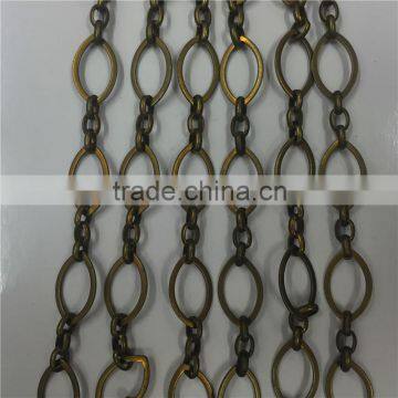 Popular decorative brass handmake chain,Figaro Chain.Clothing chain, waist chain, bag chain, key chain