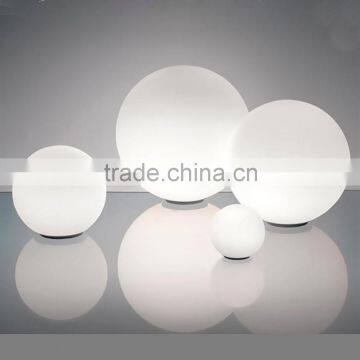 Decorative Hand Knitting Cover Glass Bedside Table Lamp With White Glass Lamp Shade photo-5