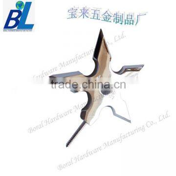 Hot Selling: Top Quality Zinc Alloy Throwing Star Coat Hook photo-2