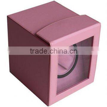 Fancy color leather watch winder