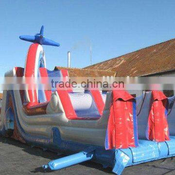 Commercial used inflatable obstacle course for sale