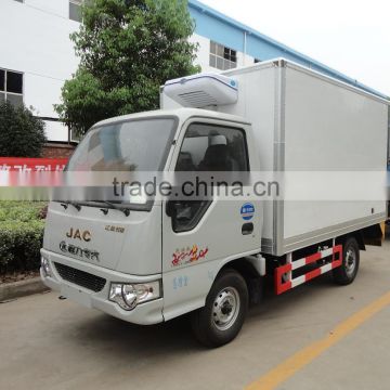 JAC 4X2 cool truck ,small cool box truck ,china cooled truck