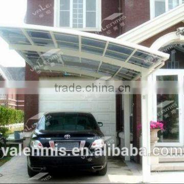 High quality aluminum frame carport sun shade