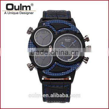 Oulm Collection Watches, Fashion 3 Time Watches, Cool Watches for Teenagers photo-3