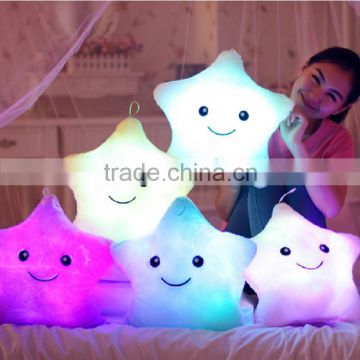 LED Plush Star Shape Pillow Cushion