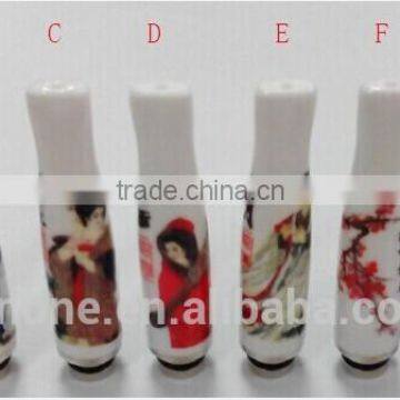 Wholesale Mixed 510 ceramic drip tips for e cig sub ohm box MOD and Tanks