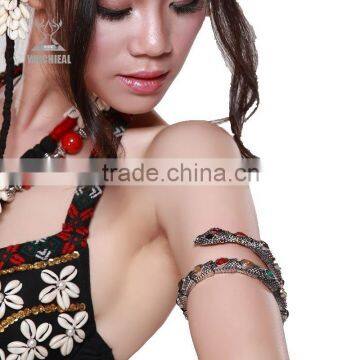 Cool Snake shape armlet belly dance accessory in dance performance ( T099 )