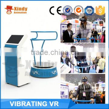 360 degree viewing virtual reality standing vibration VR equipment on sale