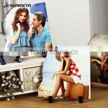 Sunmeta factory directly 3D sublimation blank rock photo SH08 20*20cm