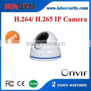 Shenzhen Kendom manufacturer cctv surveillance system ir metal dome p2p ip network camera poe