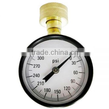 water test pressure gauges brass internal