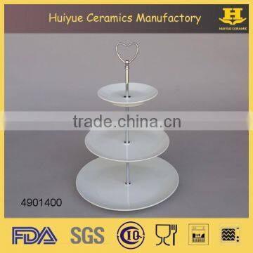 Ceramic Cupcake Stand, Three Tiers Cupcake and Dessert Stand photo-2