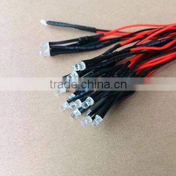 12V 3mm LED indicator with 20cm wire