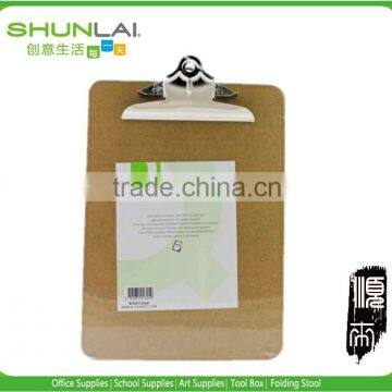 Wall Mounted Acrylic Files Clipboard Holder Multifunctional Wood Clipboard