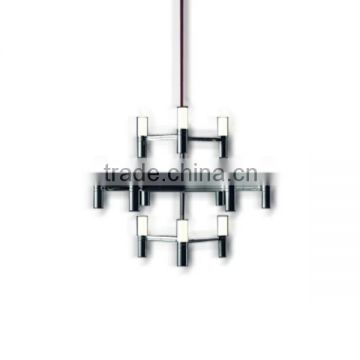 Crown Major Pendant Light Modern Twist Energy Saving Office Building Hanging Lamp