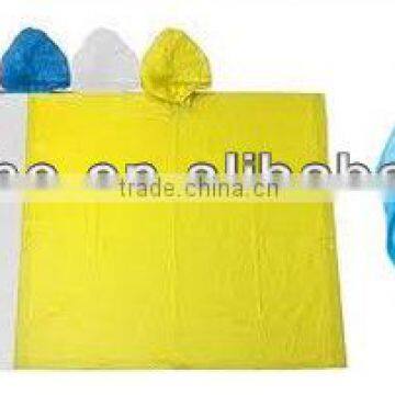 fashion print rain poncho