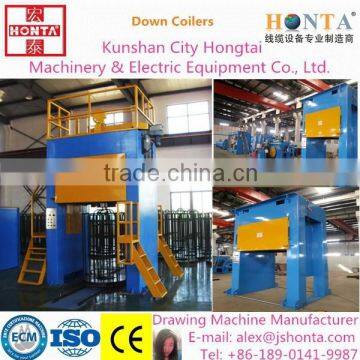 Basket Down coiler, copper wire machinery