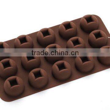 DIY 100% food grade high standard silicone chocolate mould