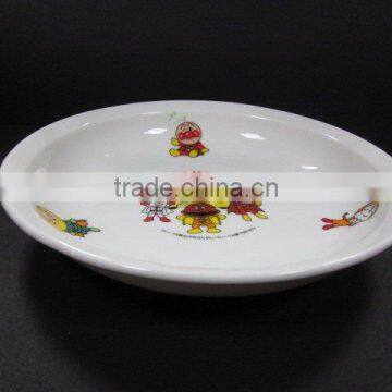 YF13047 ceramic plain white plates