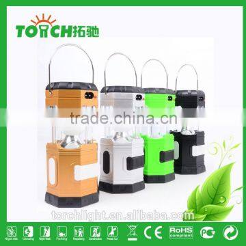 Colorful Solar Lantern Hiking Lamp Led Lantern Camping Light With Inner Battery High Power Rechargeable Lantern Torch Light photo-3