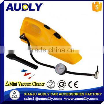 VC-107 2 in 1 Tire Inflator DC 12V Vacuum Cleaner with Air Compressor