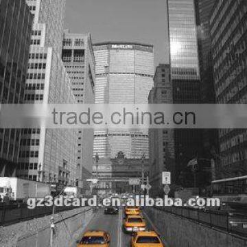 Traffic custom 3d lenticular poster hot sales