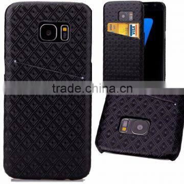 Leather PC Hard Case for IPhone 6 for Samsung Case With Oil Side Skin in Diamond Pattern for Protecting Phone photo-6