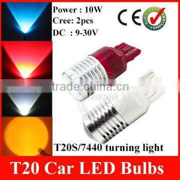 Auto Mini Bulbs With 10w Crees Chips USA Import or Taiwan Chips Auto Suppliers Limited 7440 Car Led Light