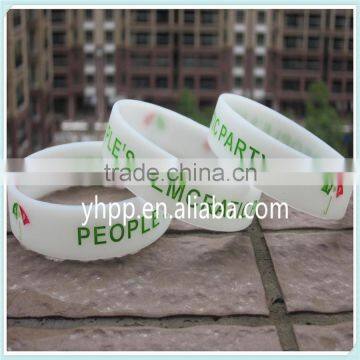 Design Your Own Name Silicone Wristband for Wedding Party