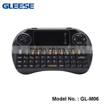 2 in 1 Custom Mini Wireless Laptop Keyboard with Touchpad Mouse Combo and Built-in Rechargeable Battery for Android and Google