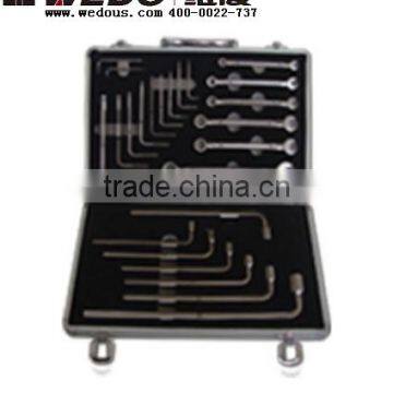 High quality Titanium Alloy 24pcs Tools Set; Die forged; Non-magnetic;China Manufacturer;OEM service; DIN Standard