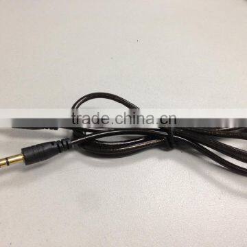 Male-Male 3.5mm to 3.5mm with stereo plug audio jack audio cable