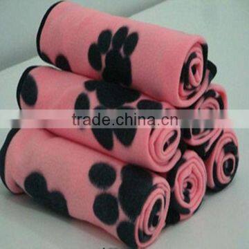 100% polyester pet printing fleece blanket