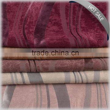 2016 hot sale high quality Jacquard Linen Curtain fabric